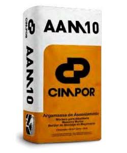 ARG. ASSENT. CINZA CIMPOR 25 KG