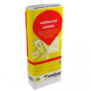 WEBER COL CLASSIC CINZA 25 KG