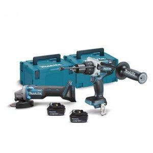 MAKITA - KIT REBARBADORA DGA504Z + BERBEQUIM DHP481Z