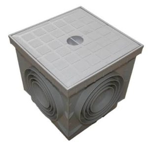 CAIXA PVC SAN. C/TAMPA 55X55 ODEM